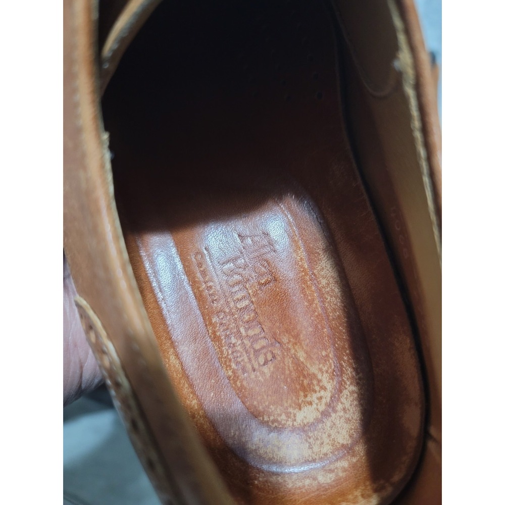 Allen Edmonds Corporate Casuals Derby Brown Walnut Leather Shoes Men Size 10.5 D - Picture 14 of 14